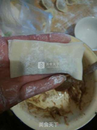 鲜肉馄饨的做法步骤:3