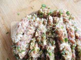 西瓜皮馅饺子的做法步骤:7