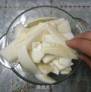 韩式辣萝卜皮的做法步骤:4