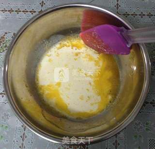戚风蛋糕(6寸)的做法步骤:3