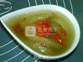 生姜蜜梨汤的做法步骤:11