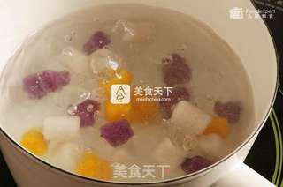 三色芋圆——九阳知食的做法步骤：5