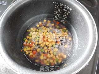 杂蔬黑米烧麦的做法步骤:3