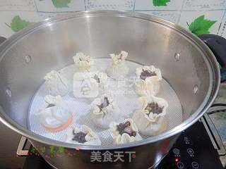 杂蔬黑米烧麦的做法步骤:10