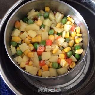 咖喱焖饭的做法步骤:3