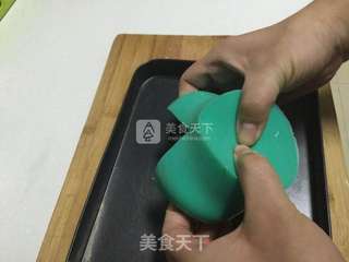 白巧克力寿桃的做法步骤:12