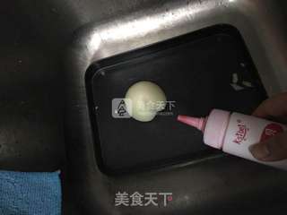 白巧克力寿桃的做法步骤:19
