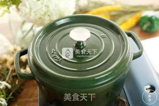 石锅拌饭一厨作铸铁锅版的做法步骤:6
