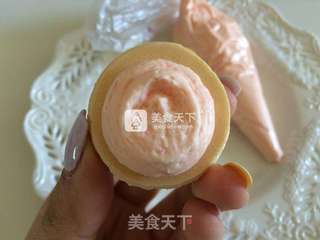 樱花马卡龙的做法步骤:8