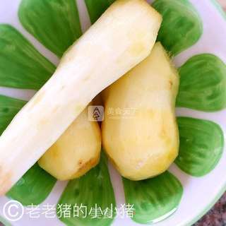 果语美食:姜汁撞奶的做法步骤:2