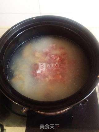干贝瘦肉粥的做法步骤:3