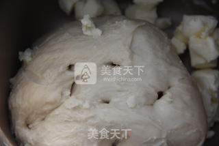 红豆面包卷的做法步骤:2