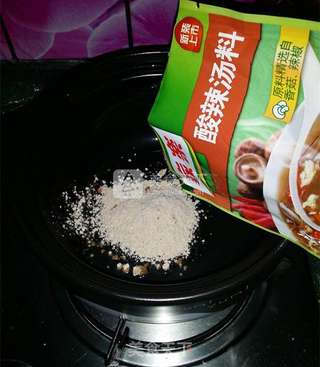 酸辣汤的做法步骤:3