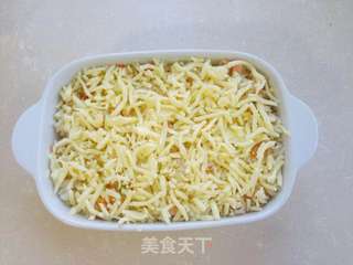香肠焗饭的做法步骤:5