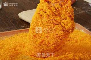 黄金炸猪排——九阳知食的做法步骤:4