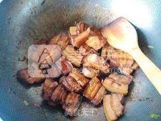 茨菰烧肉的做法步骤:5