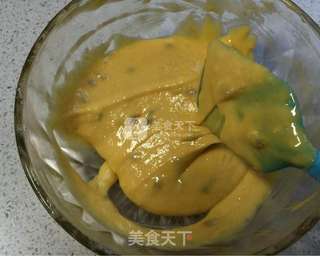 百香果玛德琳蛋糕的做法步骤：6
