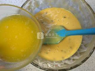 百香果玛德琳蛋糕的做法步骤：8