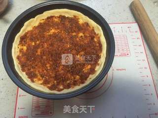 蘑菇培根披萨的做法步骤:10