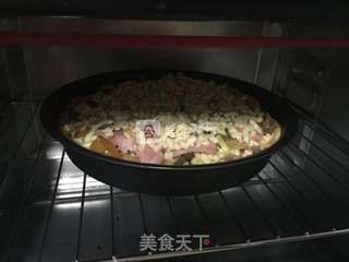 #蘑菇培根披萨的做法图解18