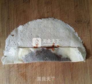 红豆沙春卷的做法步骤:5