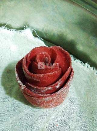 玫瑰花卷的做法步骤:7