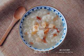 山药虾米粥的做法步骤:7