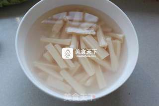 #凉拌素三样的做法图解3