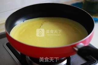 三丝蛋米卷的做法步骤:4