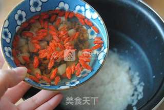 山药虾米粥的做法步骤:4