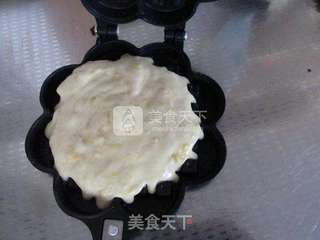 蛋糕版华夫饼的做法步骤:13