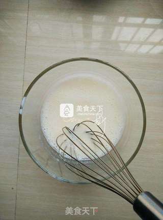 蔓越莓戚风蛋糕的做法步骤:3