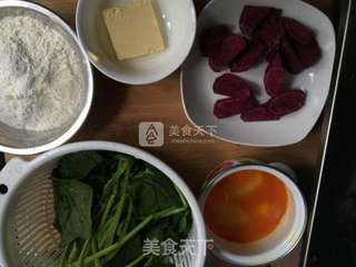 三色蛋饼卷的做法步骤：1