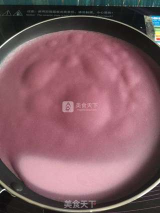 三色蛋饼卷的做法步骤:10