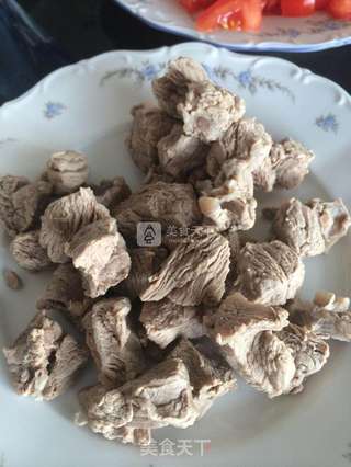 番茄炖牛肉的做法步骤:2