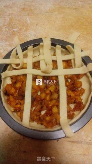 网格双果派的做法步骤：23