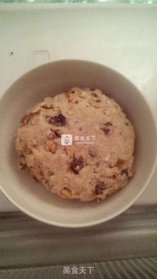 杂粮能量酥饼的做法步骤:5