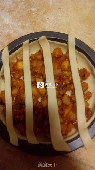 网格双果派的做法步骤：19