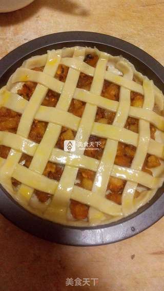 网格双果派的做法步骤：26