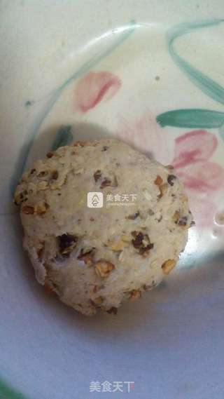 杂粮能量酥饼的做法步骤:4