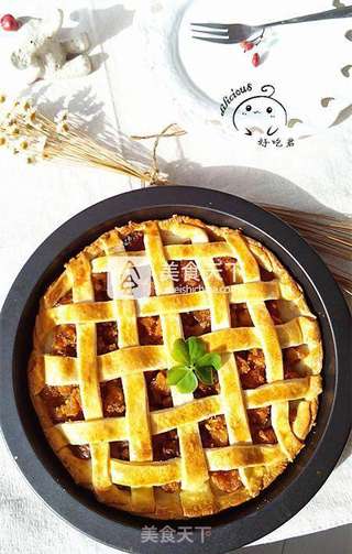 网格双果派的做法步骤：29