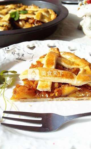 网格双果派的做法步骤：31