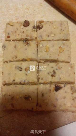 杂粮能量酥饼的做法步骤:7