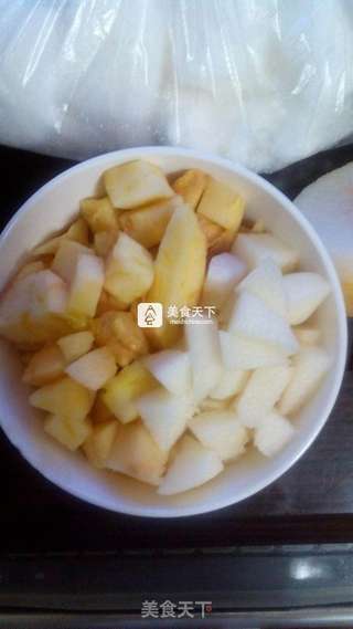 网格双果派的做法步骤：1