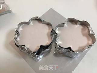 梅花慕斯的做法步骤:6