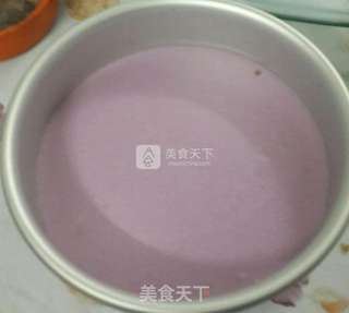 紫薯慕斯蛋糕的做法步骤:9