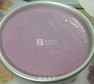 紫薯慕斯蛋糕的做法步骤:11
