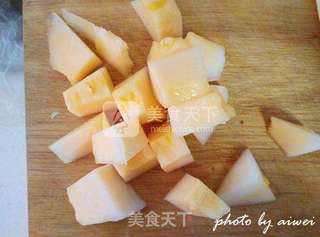 金丝沙律蜜瓜的做法步骤：3