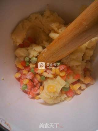 焗烤土豆泥的做法步骤:6