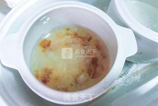 桃胶皂角米炖燕窝的做法步骤:5